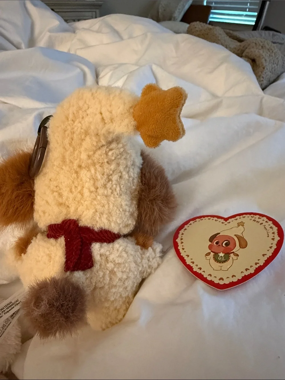 PopMart Twinkle Twinkle Crush On You Series-Plush Pendant (Puppy’s Love)